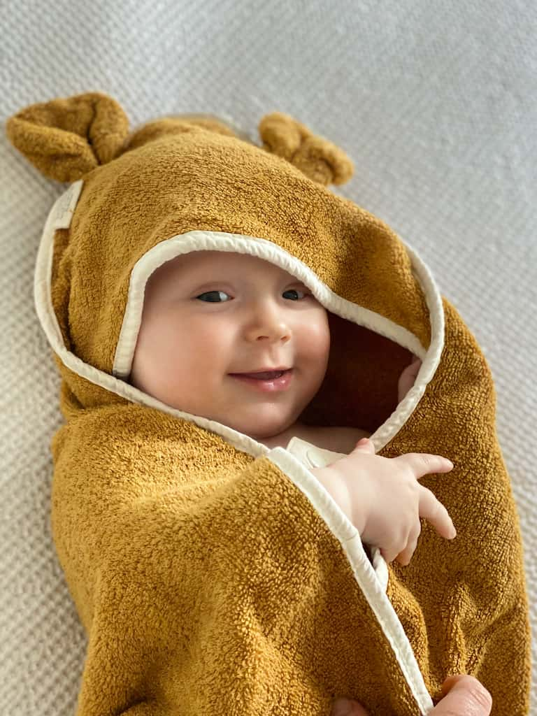 FABELAB BABY HOODED BATH TOWELS