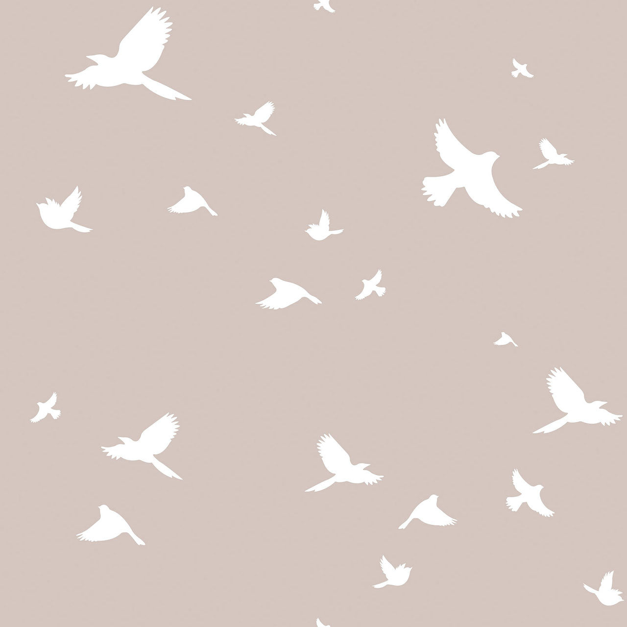 Dekornik SIMPLE Birds Powder Pink Wallpaper – Oliver Thomas Children's ...